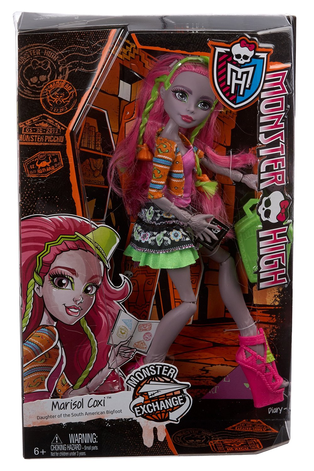 Кукла из серии Monster High Монстры по обмену - Марисоль Кокси  